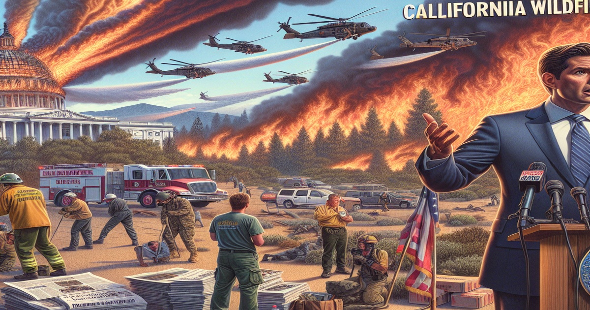 Main image to the post Biden Pledges Full Federal Support for California Wildfires