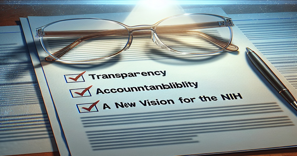 Transparency, Accountability, and a New Vision for the NIH