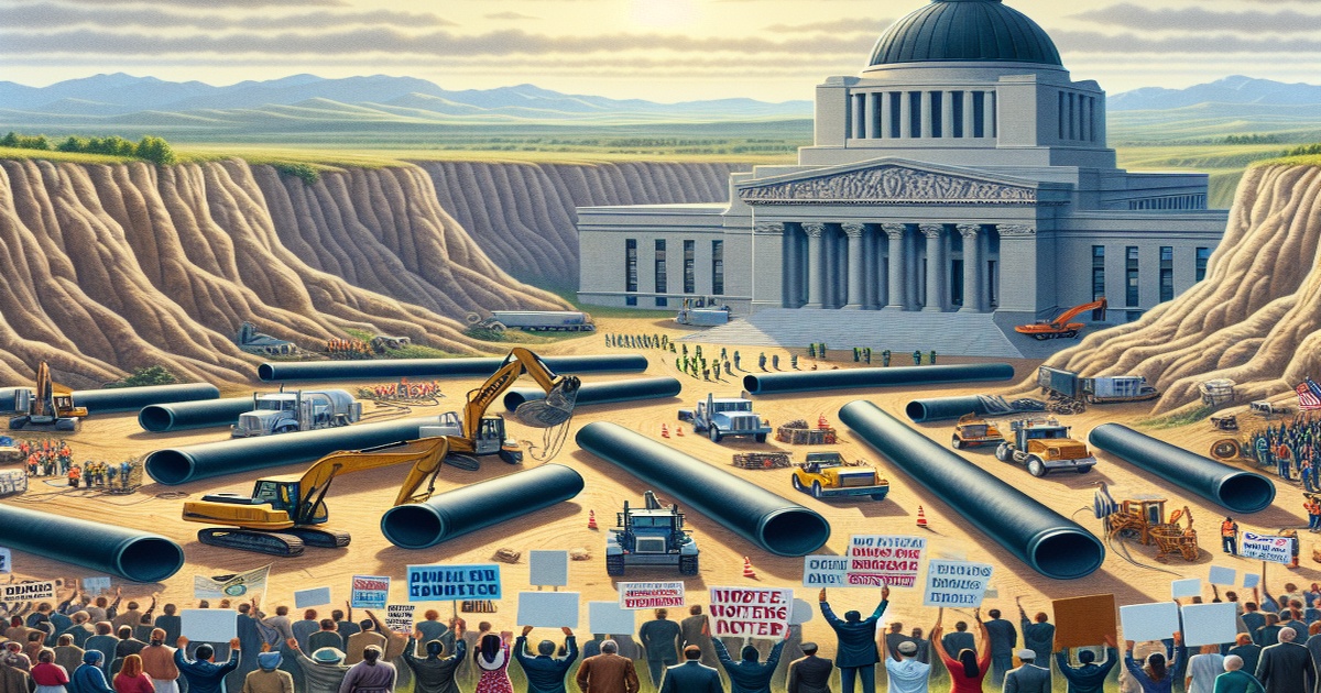 Main image to the post Pipeline Project Faces Legal and Political Hurdles in South Dakota
