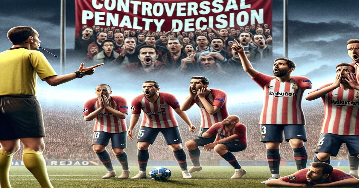 Main image to the post Atletico Madrid Crash Out of Champions League After Controversial Penalty Decision