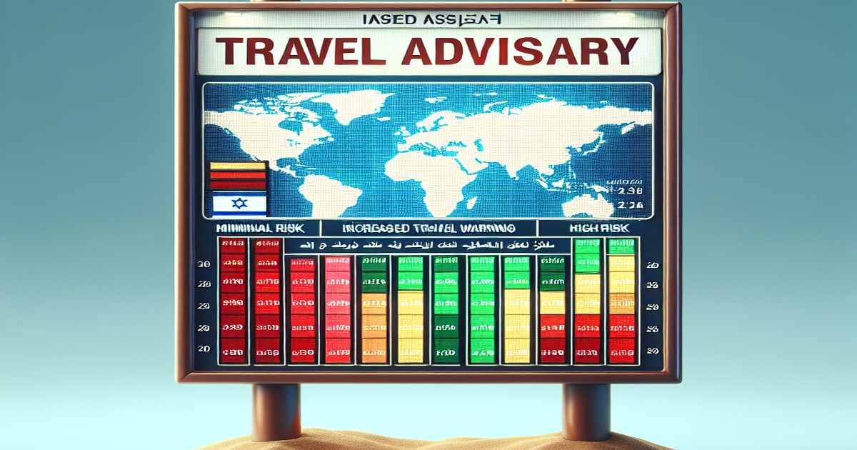 Main image to the post State Department Elevates Travel Advisory for Israel Amid Ongoing Conflict