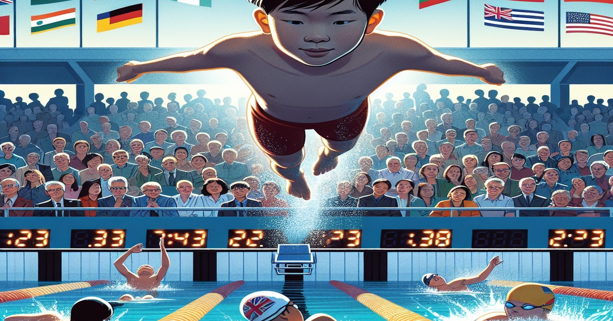 Main image to the post The 12-Year-Old Swimming Sensation at the World Aquatics Championships