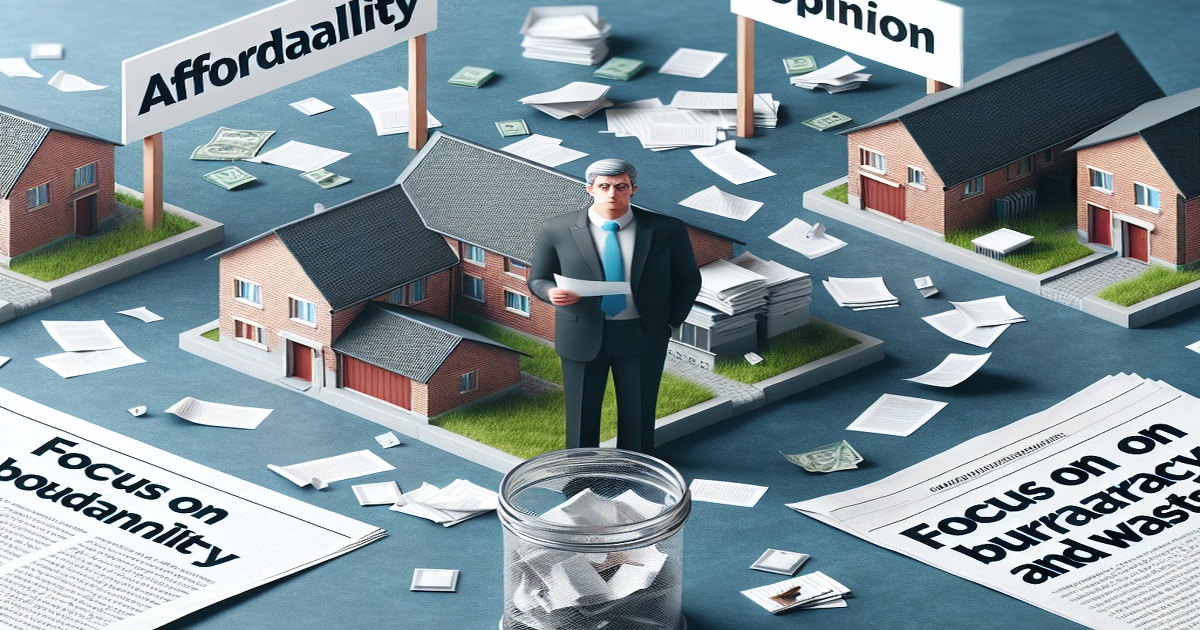Main image to the post Poilievre slams affordability measures, wants focus on bureaucracy and waste