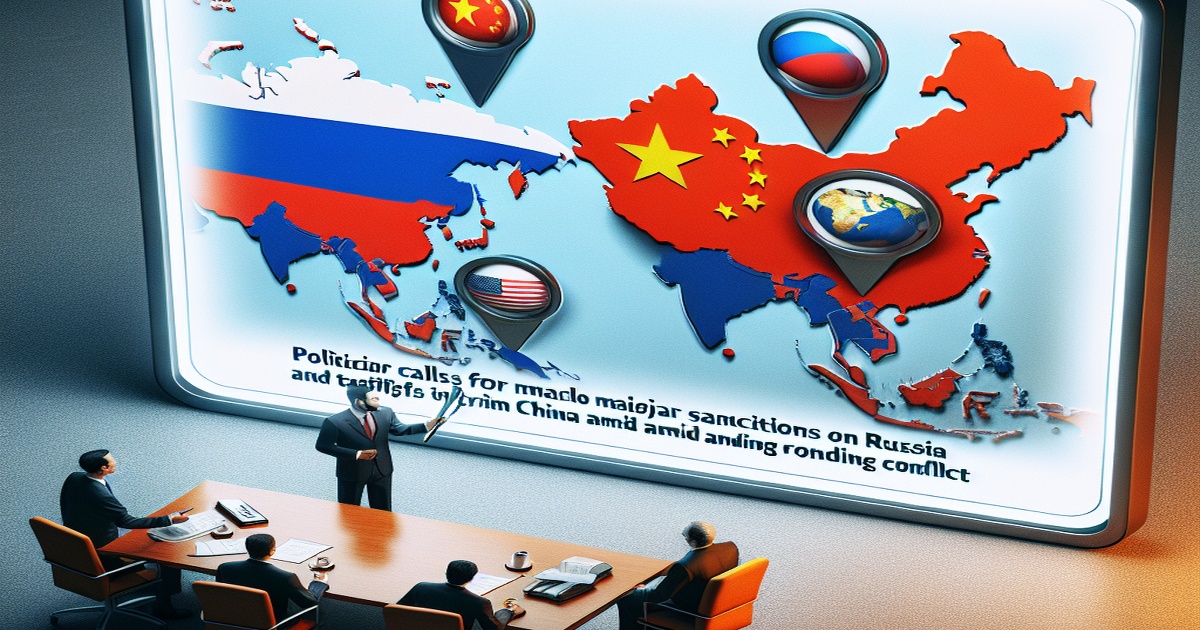 Trump Calls for Major Sanctions on Russia and Tariffs on China Amid Ongoing Conflict