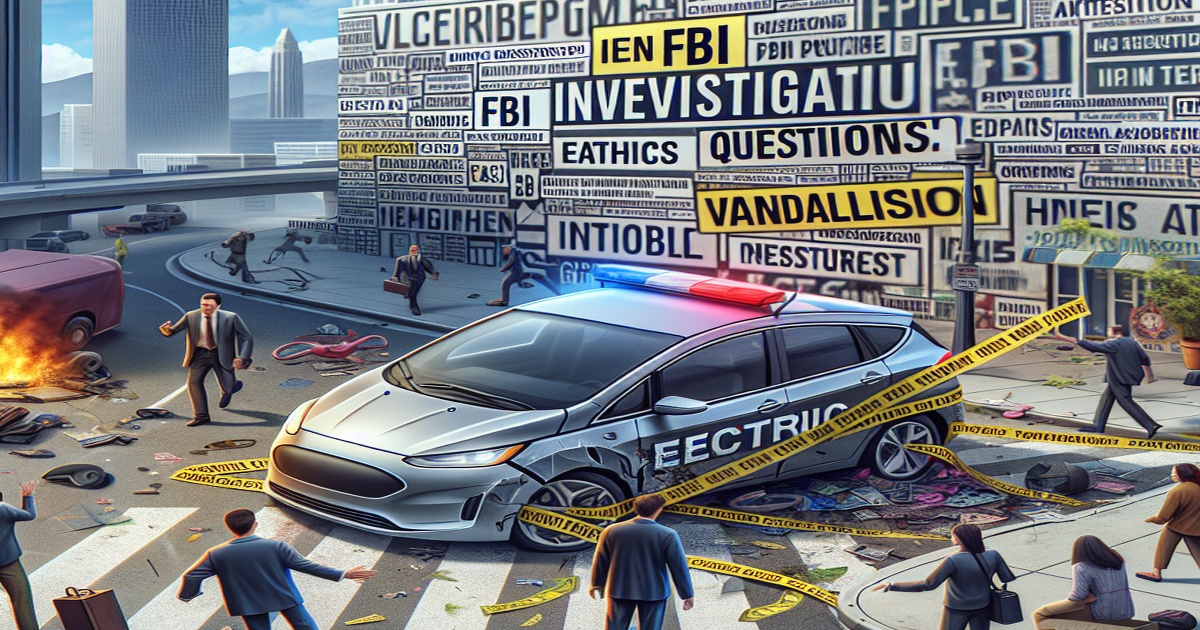 Main image to the post Lawmakers Urge FBI Investigation into Tesla Vandalism, Raising Ethics Questions for Greene