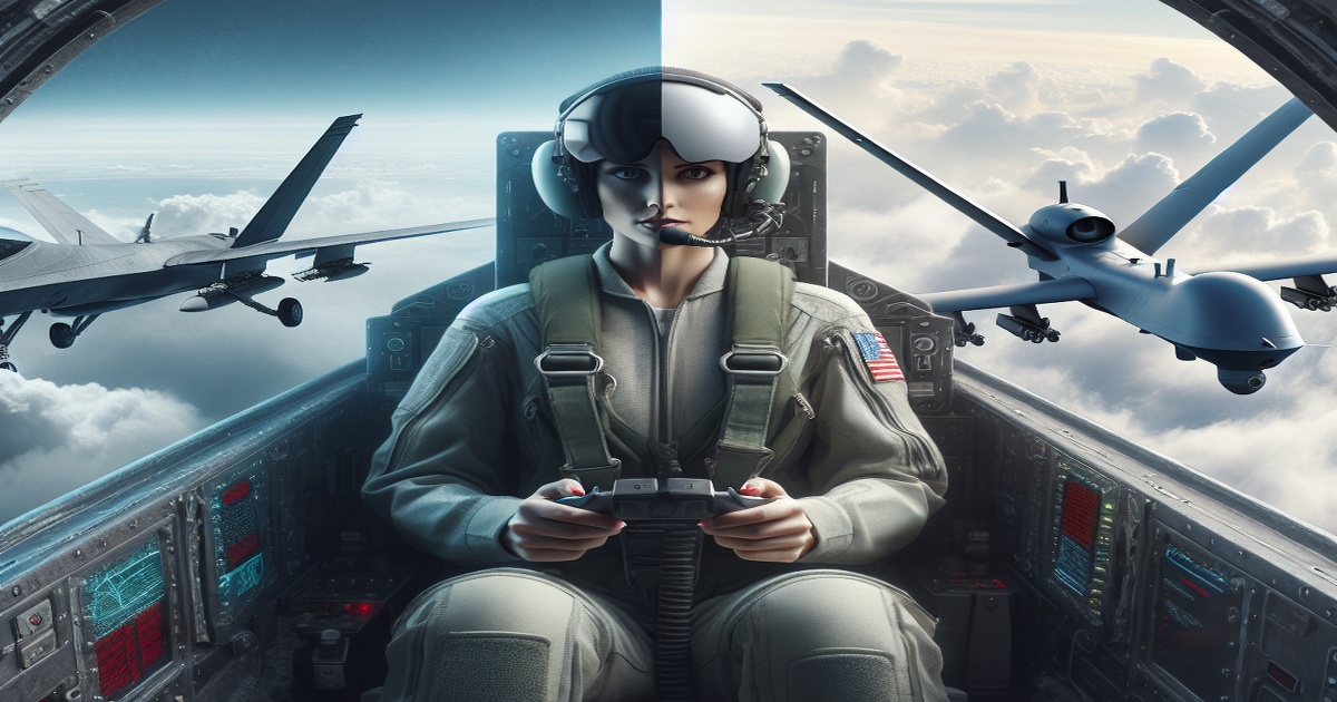 Main image to the post Pilots vs. Drones in the Next Generation of Warfare