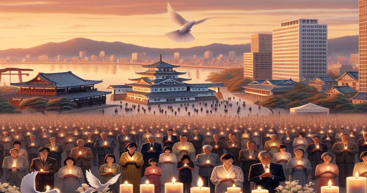 Main image to the post Nagasaki Marks 80th Anniversary with Calls for Ceasefire and Remembrance