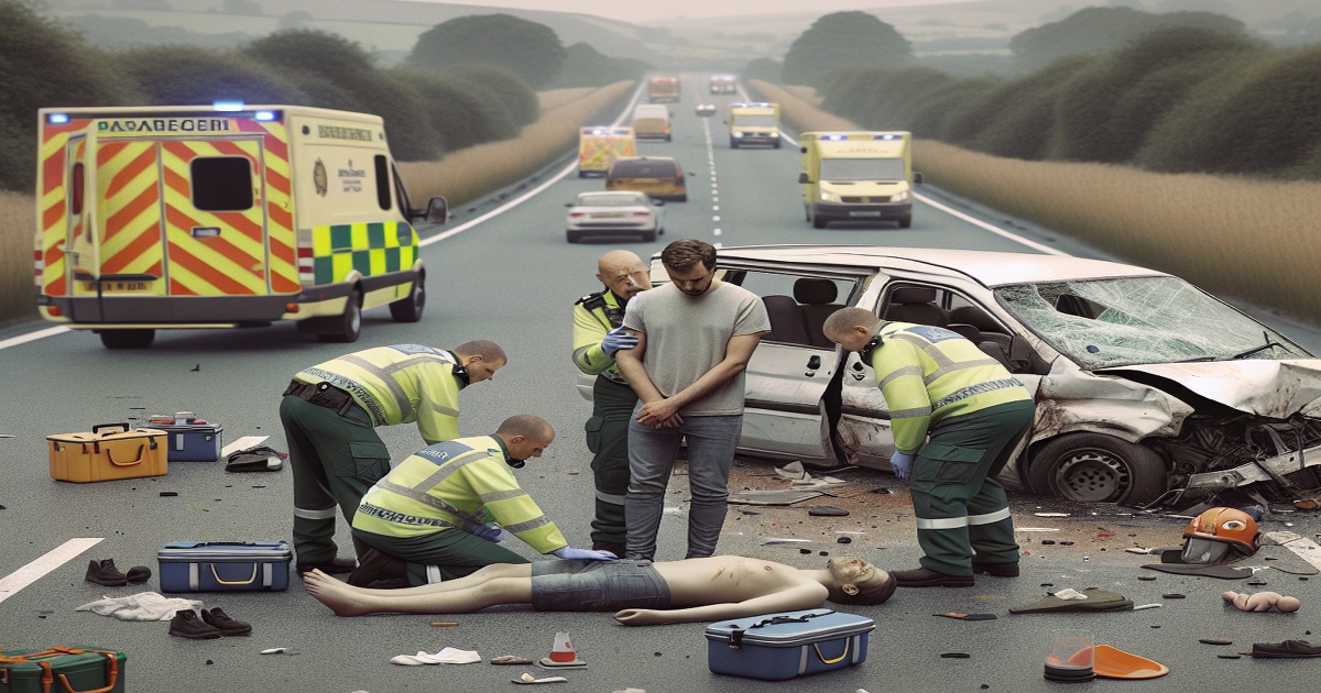 Main image to the post Teenager Dies, Father Injured in M6 Van Crash Near Lancaster