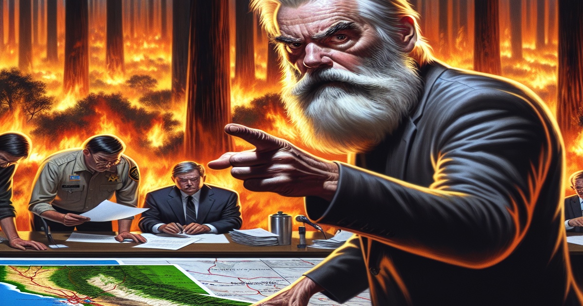 Main image to the post Mel Gibson Blasts California Officials for Mishandling Fires