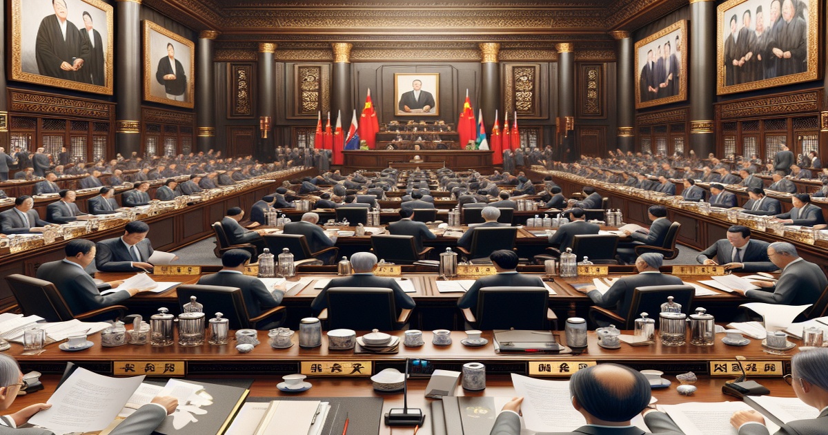 Main image to the post Senior Chinese Lawmakers Review Plans for Upcoming NPC Session