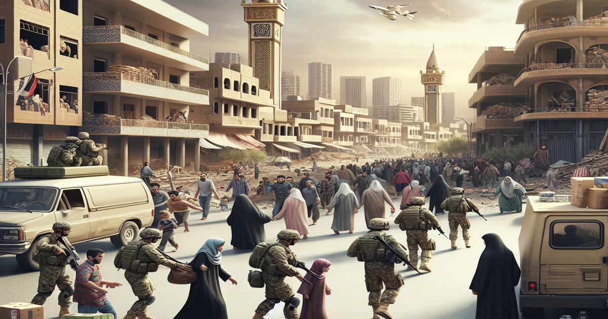 Main image to the post Israeli Military Orders Evacuations in Central Gaza Amidst Humanitarian Crisis