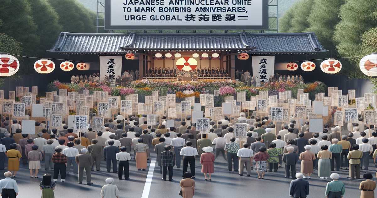 Main image to the post Japanese Antinuclear Groups Unite to Mark Bombing Anniversaries, Urge Global Action
