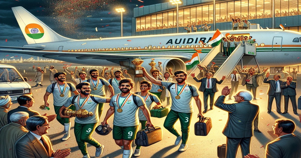 Main image to the post Indian Footballers Return from Austria, Celebrated by Austrian Embassy