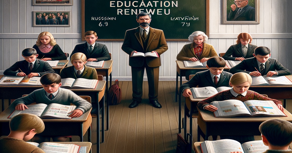 Main image to the post Latvia's Crackdown on Russian in Education Sparks Controversy