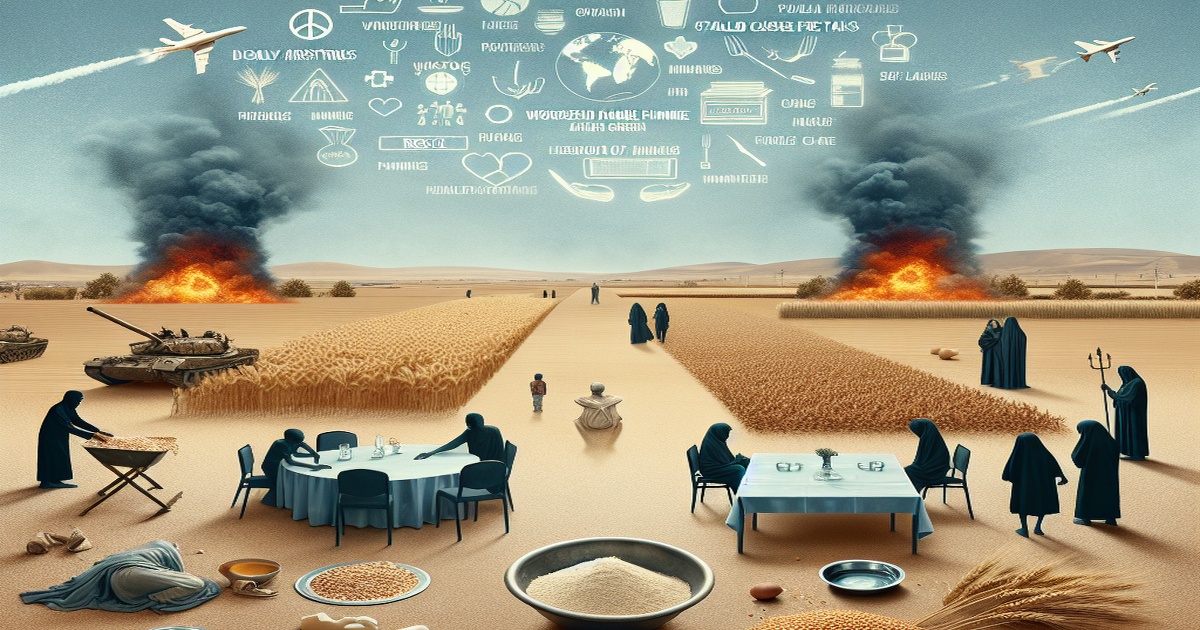 Main image to the post Deadly Airstrikes, Worsening Famine, and Stalled Ceasefire Talks Amidst Humanitarian Crisis