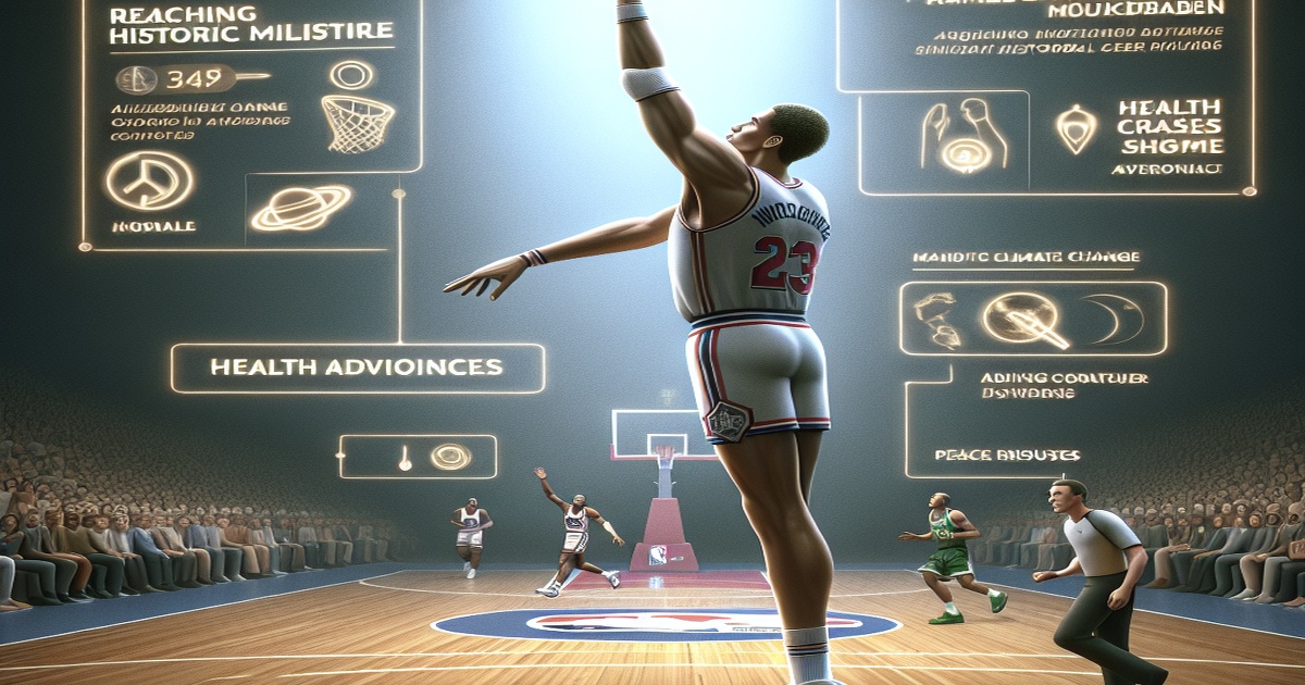 Main image to the post LeBron James Reaches Historic NBA Milestone Amid Global Issues