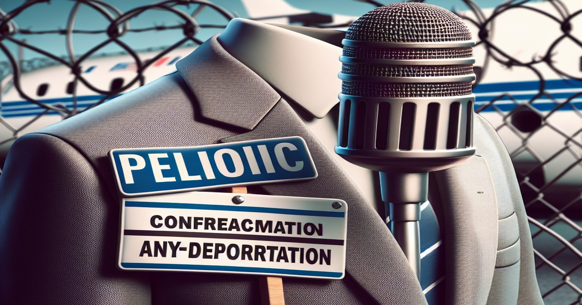 Main image to the post Trump's Stance on Deportation and Media Confrontations