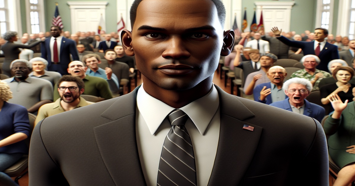 Main image to the post Florida Representative Byron Donalds Faces Contentious Town Hall Meeting