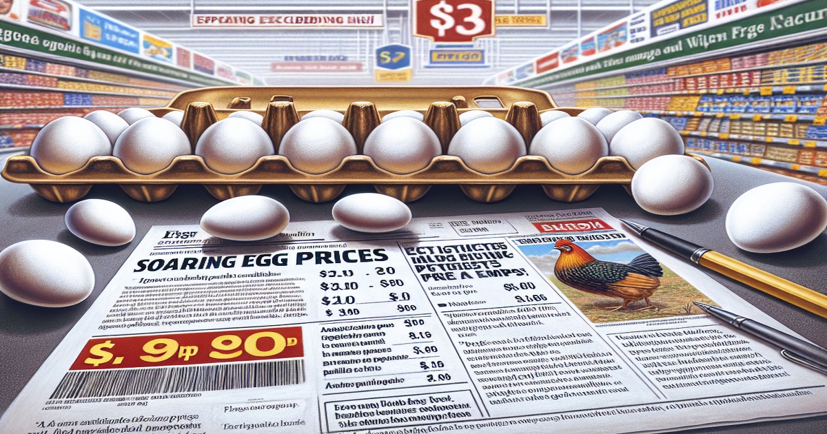 Main image to the post Soaring Egg Prices Amid Bird Flu Outbreak and Political Controversy