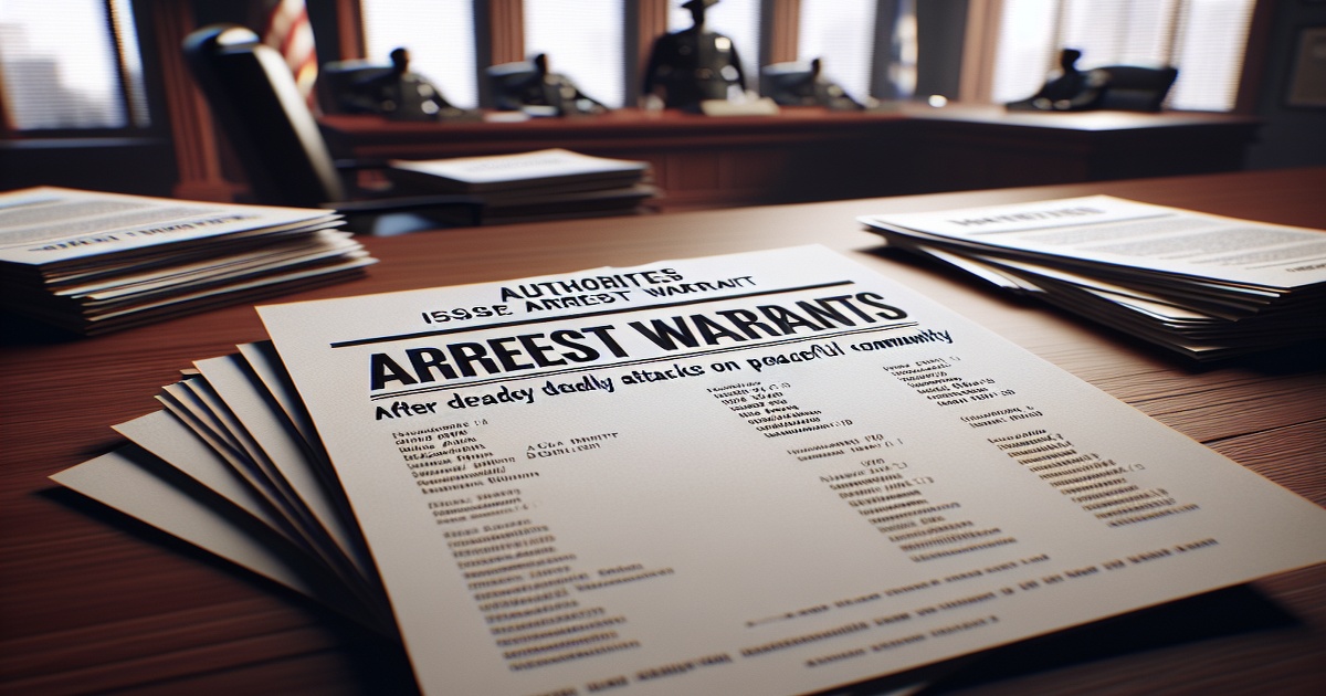 Main image to the post Authorities Issue Arrest Warrants After Deadly Attacks on Peaceful Community