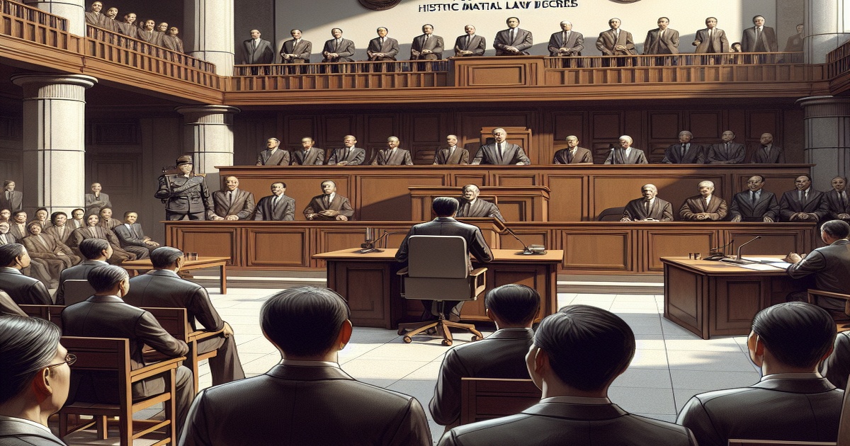 Main image to the post Impeached President Yoon Suk Yeol Faces Historic Trial Over Martial Law Decree