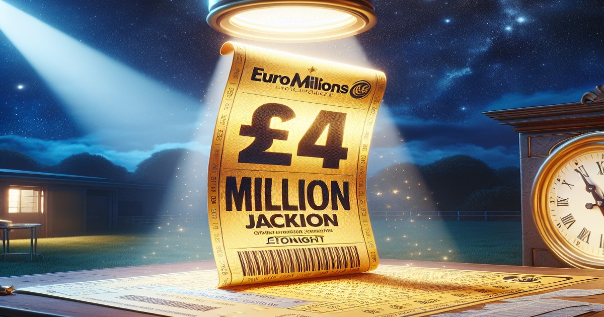 £34 Million EuroMillions Jackpot Up for Grabs Tonight