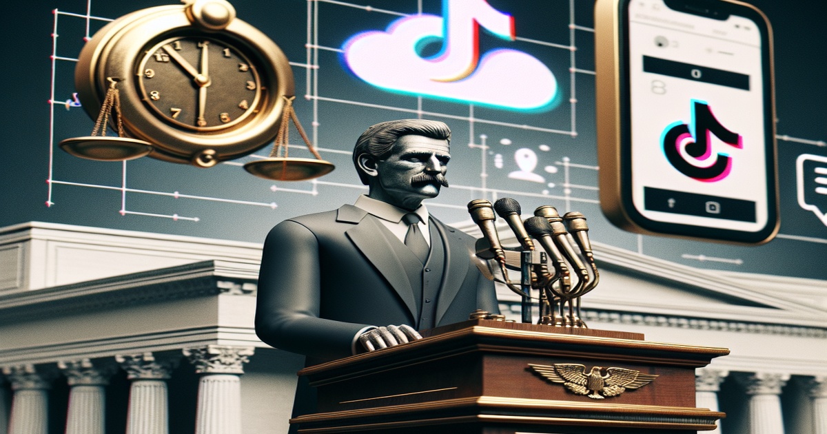 Main image to the post Trump Urges Supreme Court to Delay TikTok Sale Amid National Security Concerns
