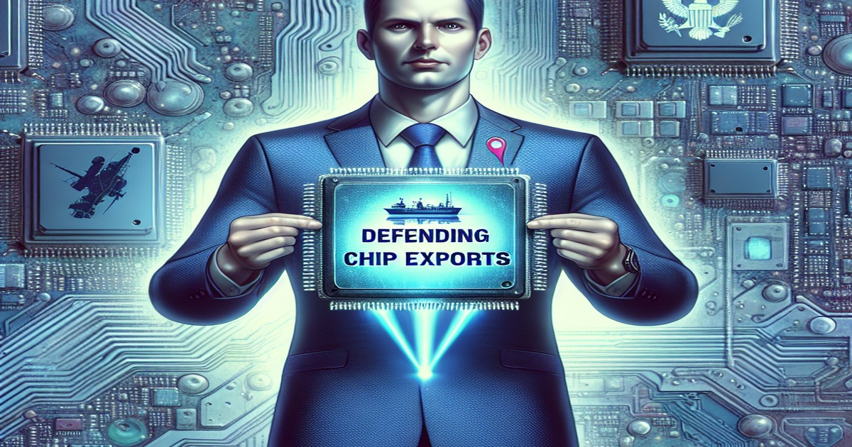 Main image to the post Nvidia CEO Defends China Chip Exports, Dismisses Military Concerns