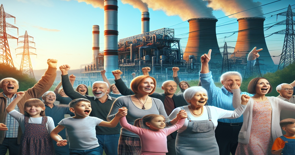 Main image to the post Local Residents Celebrate Victory Against Energy Plant but Face New Challenges with Pylon Plans