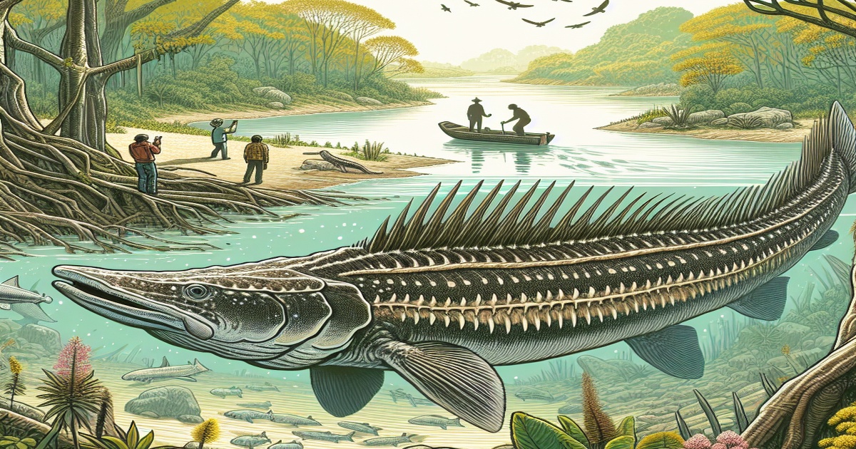 Main image to the post Chinese Sturgeon Found in Tributary of Yangtze River