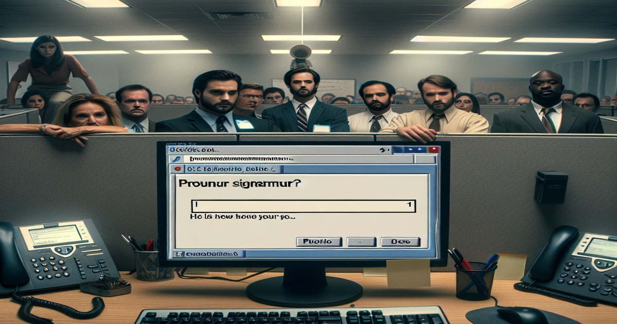 Main image to the post Texas Employee Fired for Refusing to Remove Pronouns from Email Signature