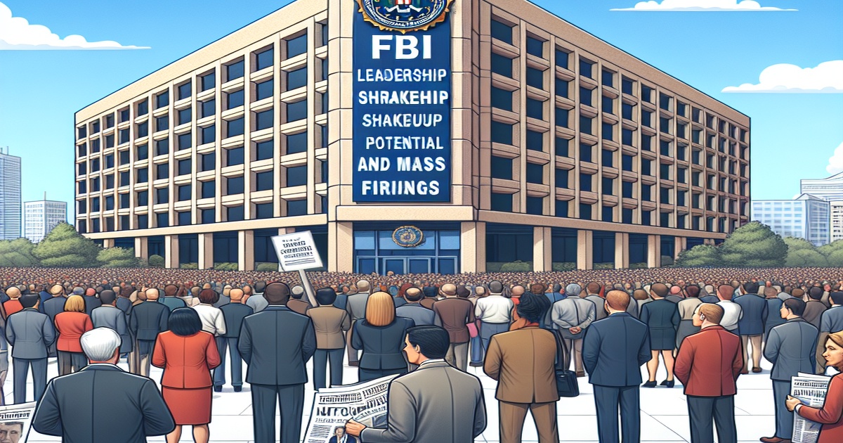Main image to the post FBI Leadership Shakeup and Potential Mass Firings Raise Concerns About National Security