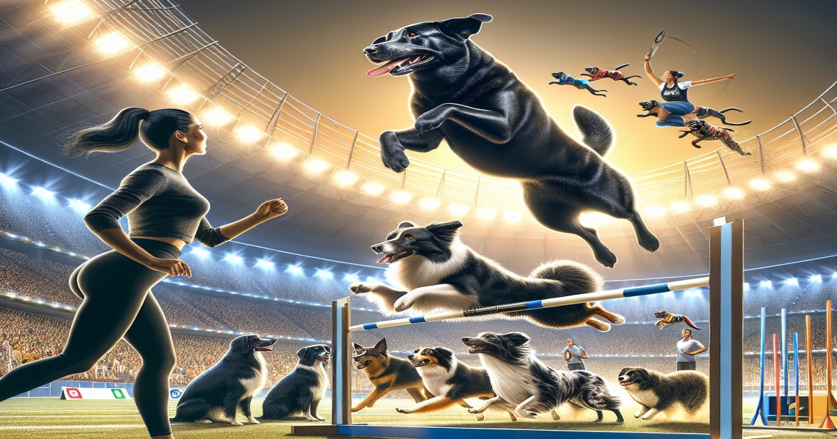 Main image to the post Agility, Obedience, and Flyball Take Center Stage, Showcasing Canine Athleticism and Teamwork