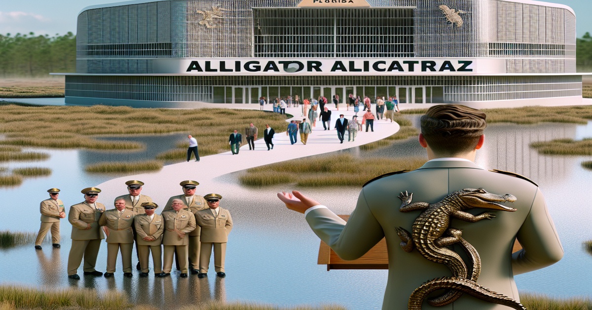 Trump to Attend Opening of "Alligator Alcatraz" Detention Center in Florida