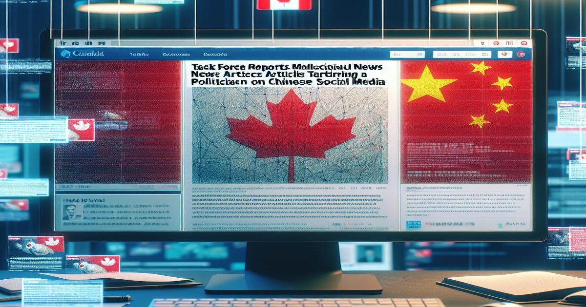 Main image to the post Canadian Task Force Reports Malicious News Articles Targeting Freeland on Chinese Social Media