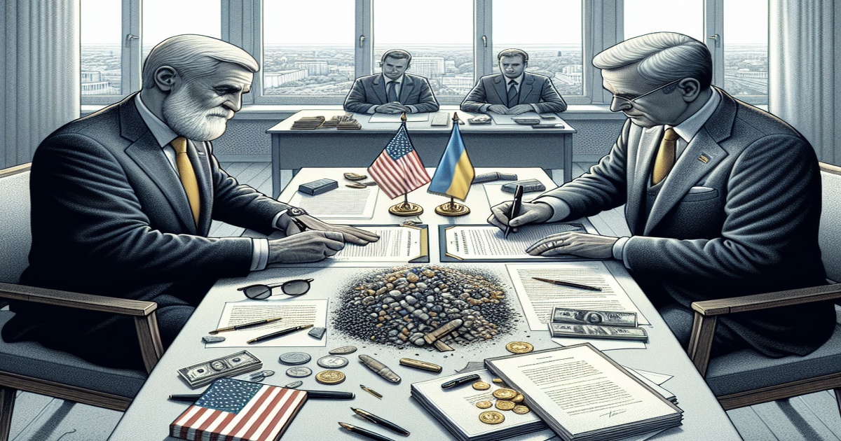 Main image to the post United States and Ukraine Finalize Mineral Deal Amidst Ongoing Conflict