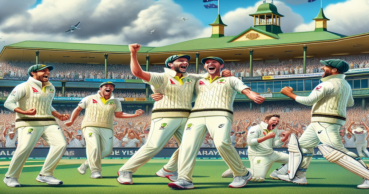 Main image to the post Australia Clinches WTC Final Berth with Commanding Victory over India in Sydney