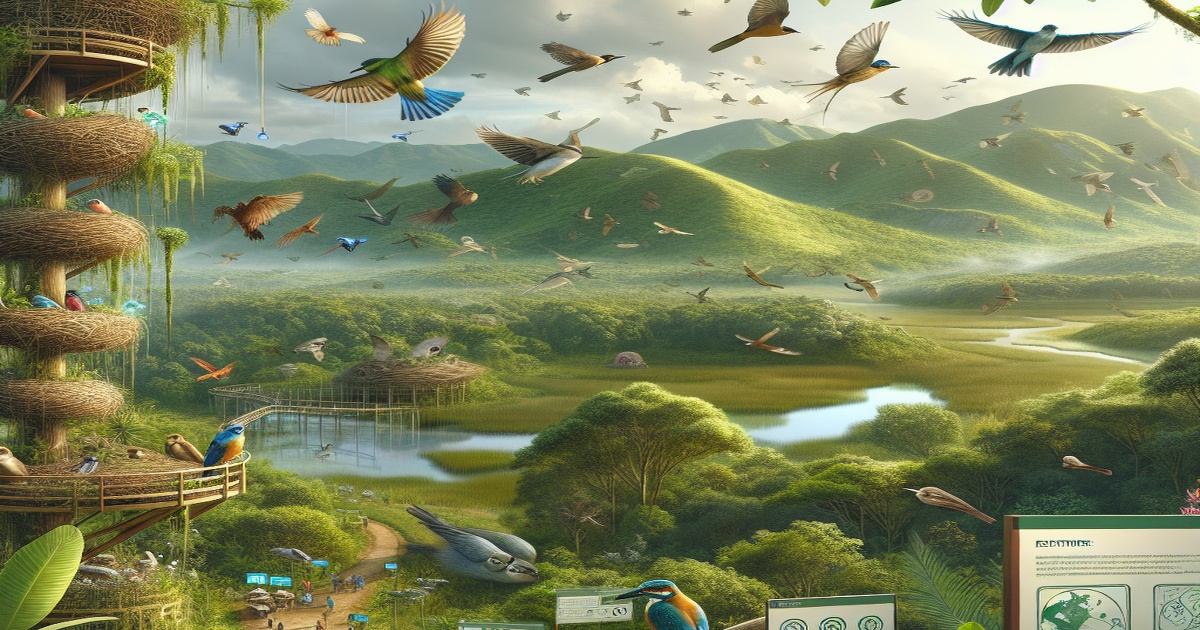 Main image to the post Where Avian Architects Thrive Amidst Conservation and Thriving Ecotourism