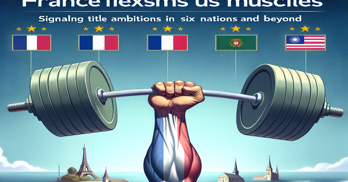 Main image to the post France Flexes Muscles, Signaling Title Ambitions in Six Nations and Beyond