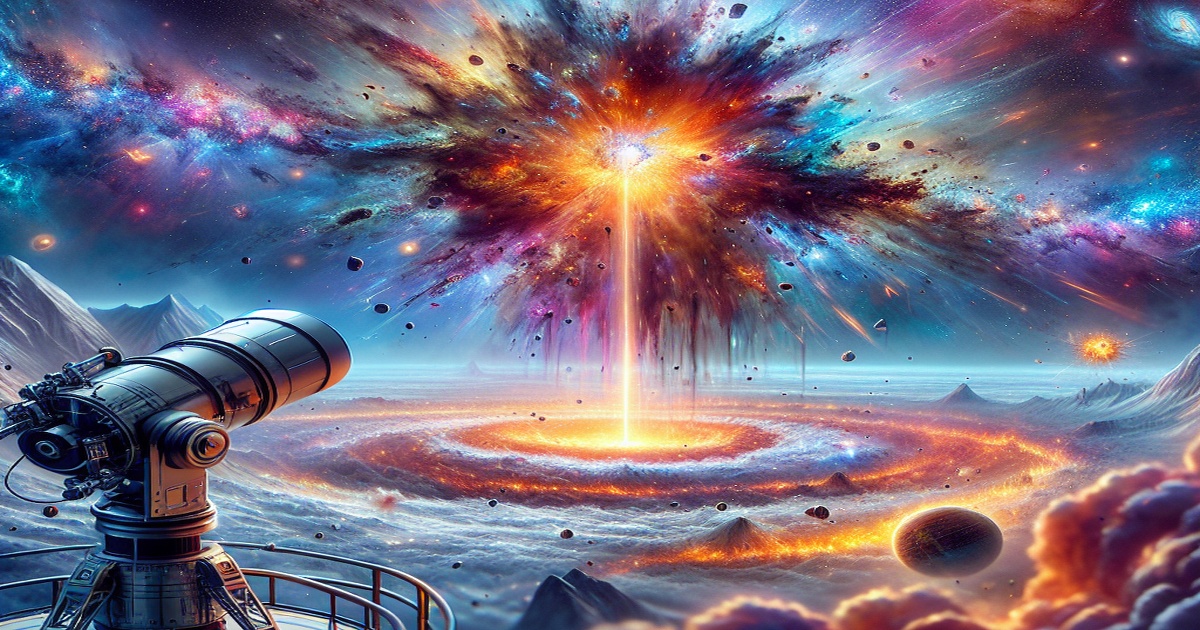 Main image to the post Einstein Probe Detects Early Universe Explosion, Opening New Window for Studying Young Cosmos