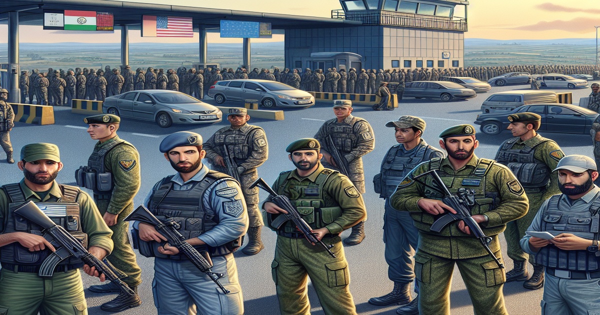 Main image to the post US Veterans to Staff Gaza Checkpoint Amid Concerns of Conflict