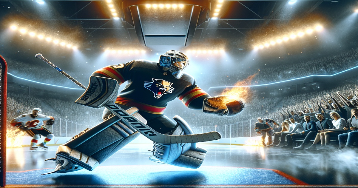 Main image to the post Bobrovsky Shuts Out Flames as Panthers Win Eighth in 10 Games
