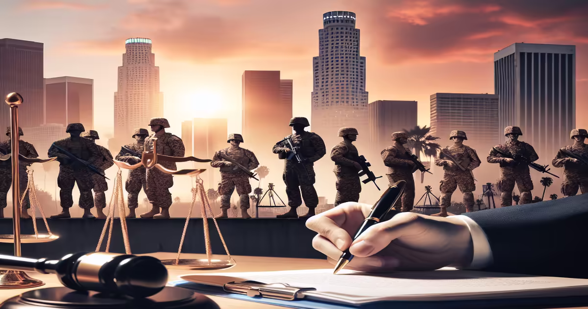 Trial Challenges Trump's Use of National Guard in Los Angeles