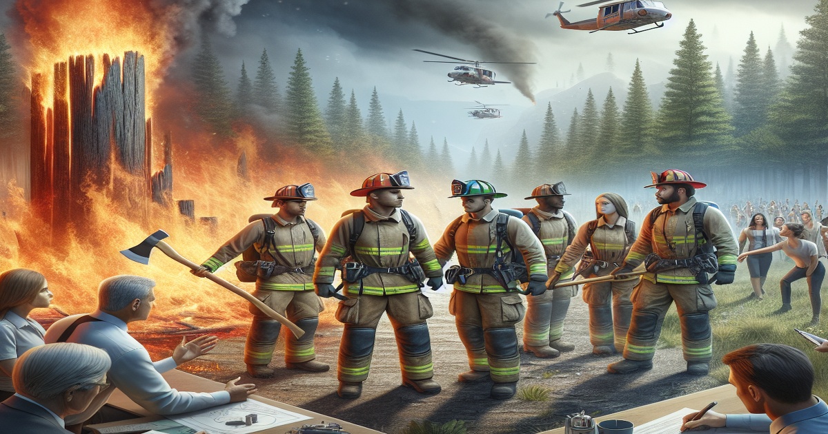 Main image to the post The Growing Health Crisis Facing Wildland Firefighters and the Fight for Support