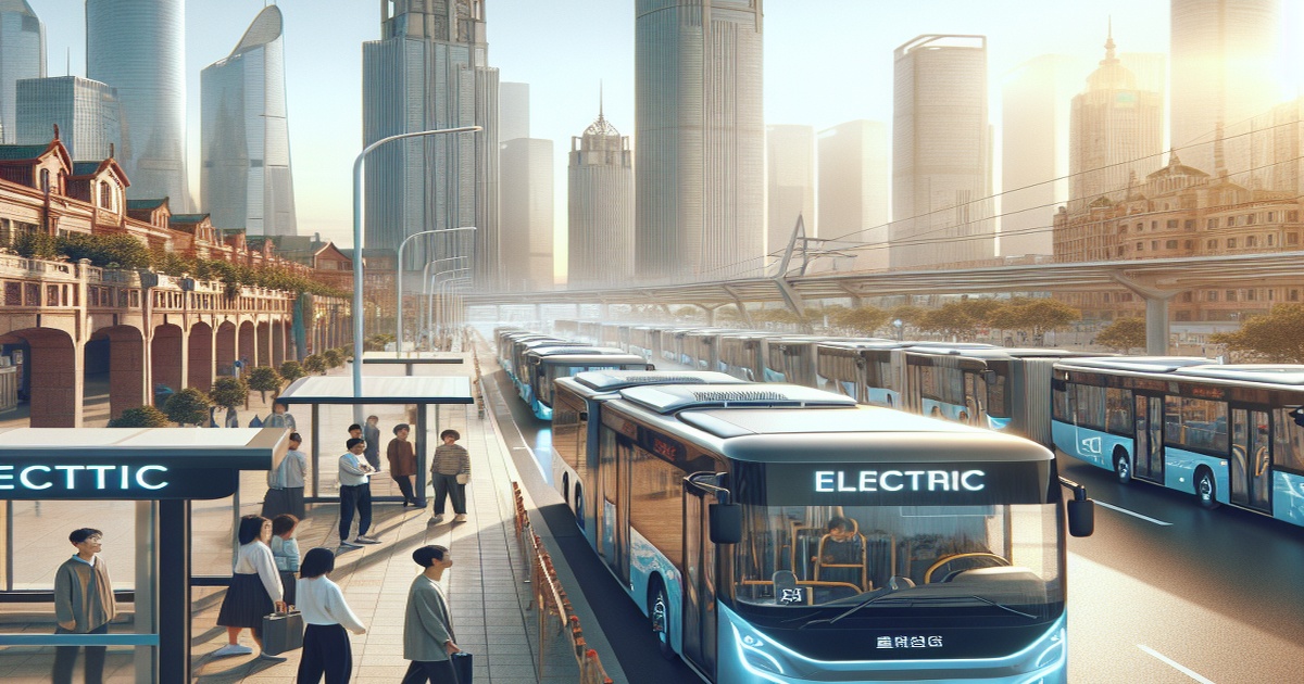 Main image to the post Dalian Transforms Public Transport with 1,032 New Electric Buses