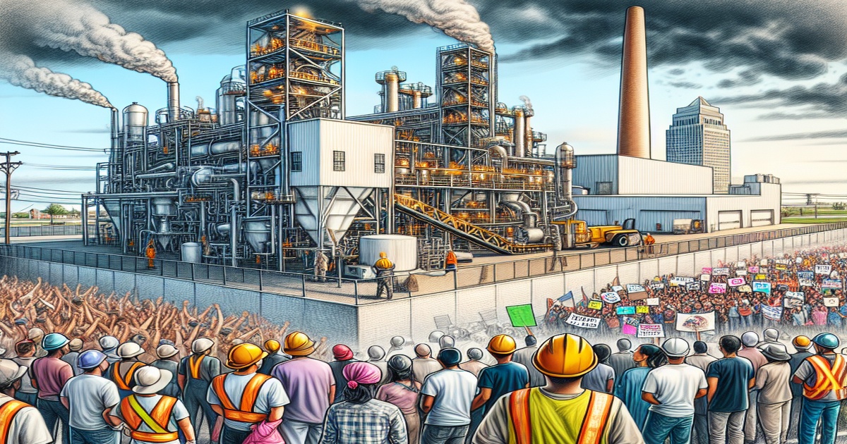 Main image to the post Immigration Raids at Omaha Meat Plant Ignite Protests and Community Concerns
