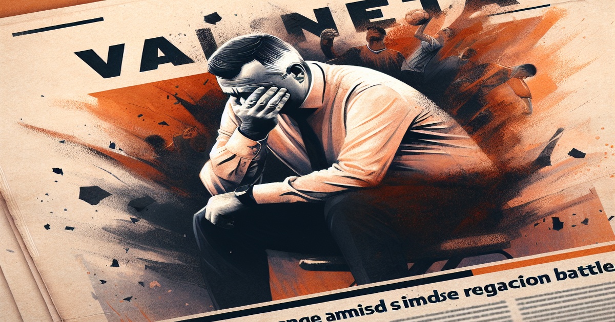 Main image to the post Valencia Sack Manager Ruben Baraja Amidst Relegation Battle