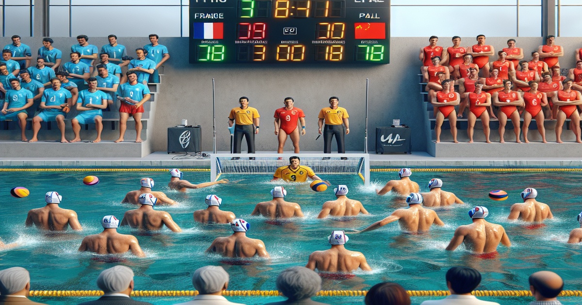 Main image to the post China Dominates France to Reach Water Polo Playoff