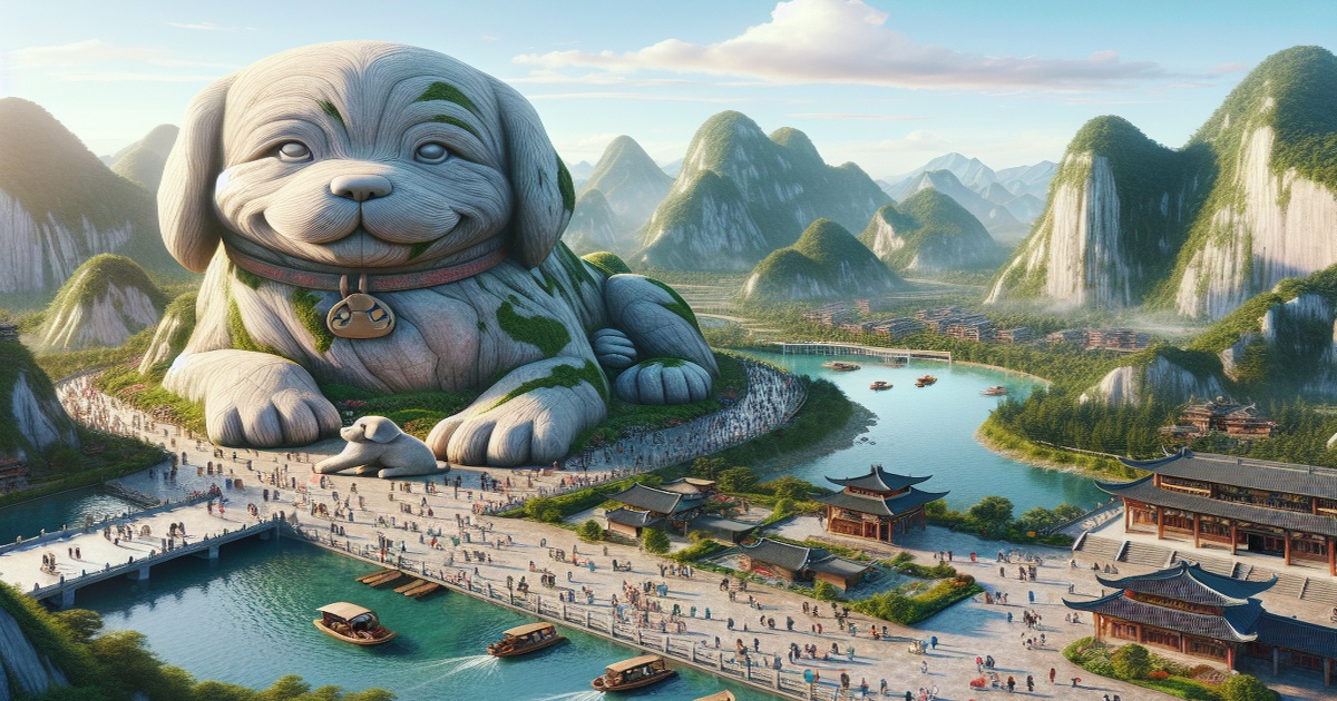 Main image to the post Puppy Mountain Sparks a Viral Tourism Phenomenon in China