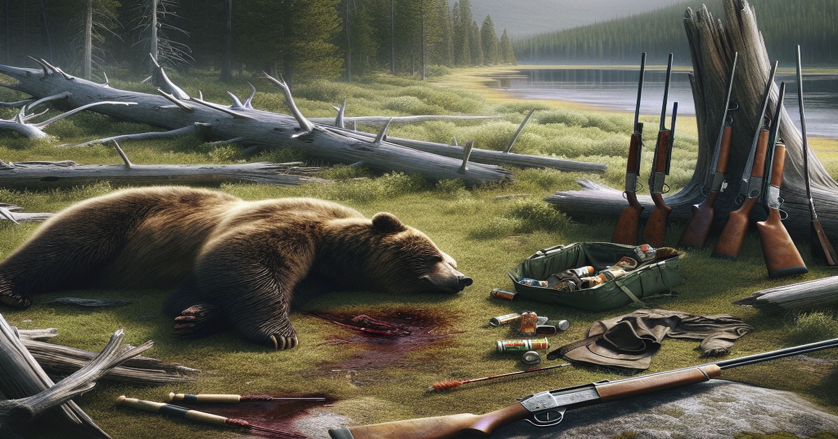 Main image to the post Grizzly Bear Killed in Self-Defense by Hunters Near Yellowstone After Attack